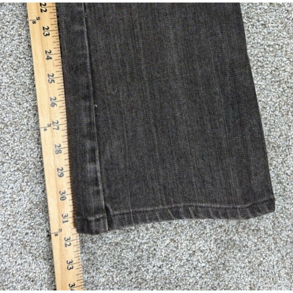 7 for All Mankind 'A' Pocket Jeans Womens‎ 28 Brown Flared Stretch Boho Festival - Picture 12 of 14
